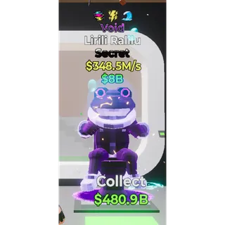 Fortnite Steal the Brainrot Void lirili ralilu 348.5M/s