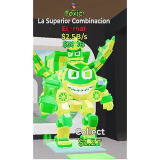 Fortnite Steal the Brainrot Toxic La Superior Combinacion 2.5B/s 1 trait Super Rare New