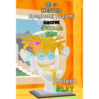 Fortnite Steal the Brainrot Heaven Spaghetti Tualetti  680M/s 2trait