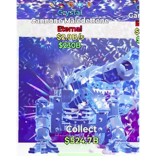 Fortnite Steal the Brainrot Crystal Cannone Maledettone 2.9B/s 5trait