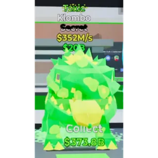 Fortnite Steal the Brainrot Toxic Klombo 352m/s