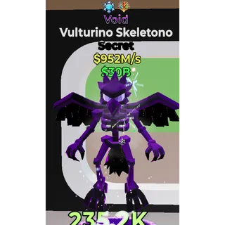 Fortnite Steal the Brainrot void Vulturino Skeletono 2 trait 952M/s