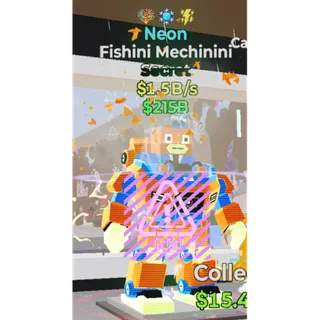 Fortnite Steal the Brainrot Neon fishini Mechinini 1.5B/s 3trait 