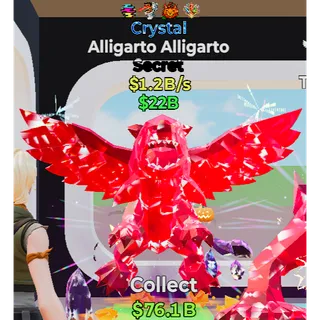 Fortnite Steal the Brainrot Crystal Alligarto Alligarto 1.2B/s 4 traited