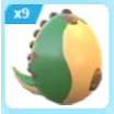 9X Fossil Egg Adopt Me