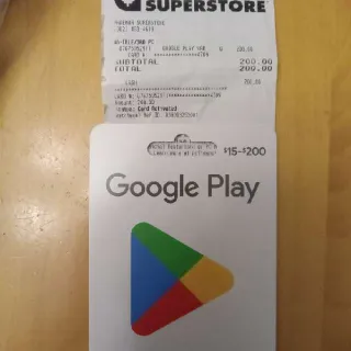 $200.00 Google Play
