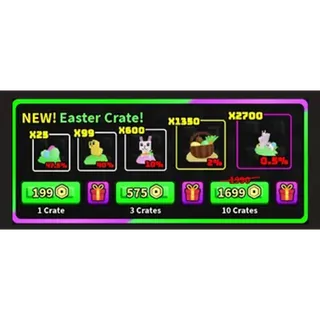 🐾 Feed Your Pet! – x30 Crates 🎁