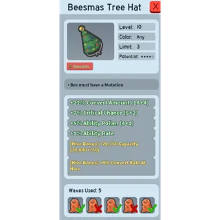 Beemas Tree Hat