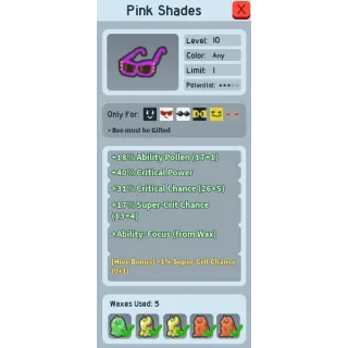 Pink Shades ( 3 Pot)