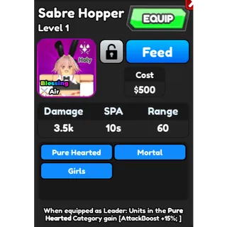 Sabre Hopper