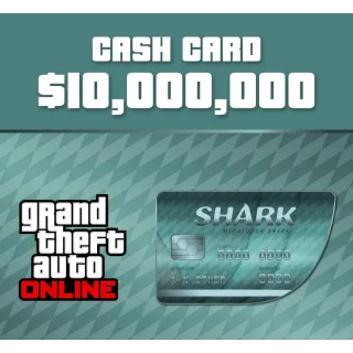 Grand Theft Auto V (GTA 5) MEGALODON Shark Card KEY/CODE for PC *CHEAP* *50% OFF!*