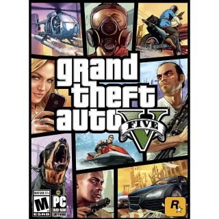 Grand Theft Auto V (GTA 5) KEY/CODE for PC *CHEAP* 