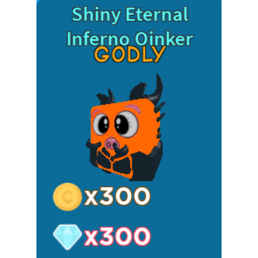 Speed Champions Shiny Eternal Inferno Oinker In Game Items