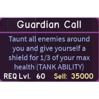 Dungeon Quest Guardian Call In Game Items Gameflip