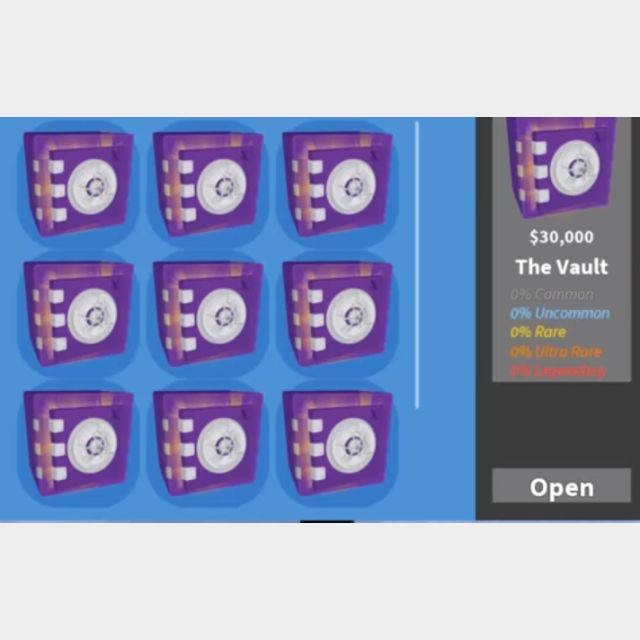 Jailbreak 20x The Vault Safes Game Items Gameflip