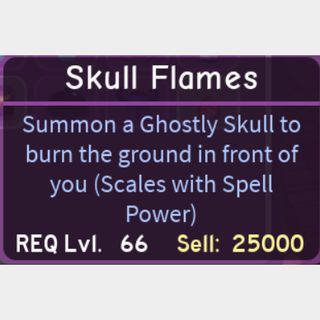 Dungeon Quest Skull Flames In Game Items Gameflip - roblox dungeon quest item list