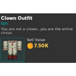 Roblox Clown Outfit