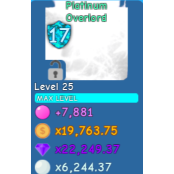 Pet Platinum Overlord Bgs In Game Items Gameflip - roblox bubble gum simulator pet values