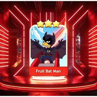 Fruit Bat Man Monopoly Go 