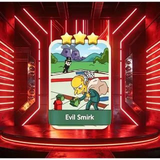 Evil Smirk Monopoly Go 