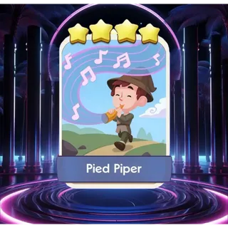  Pied Piper 4🌟Monopoly Go Sticker