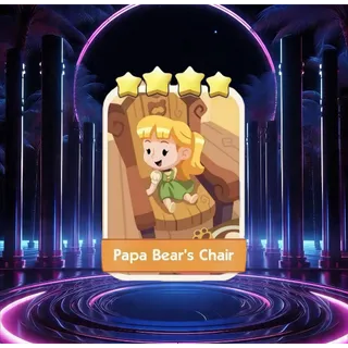 Papa bear’s Chair Monopoly Go Sticker