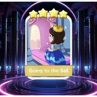 Going to the Ball 4🌟Monopoly Go Sticker