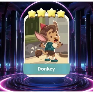 Donkey 4🌟Monopoly Go Sticker