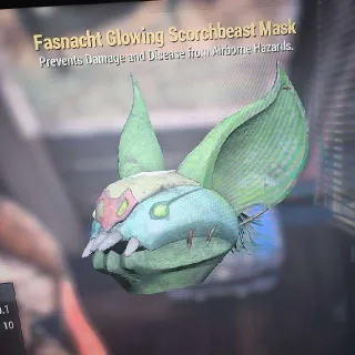 Glowing Scorchbeast Mask