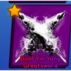 Dual Yin Yang Greatsword set