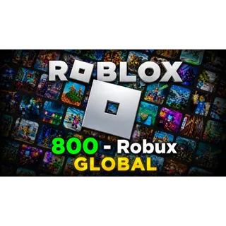 $10.00 Roblox 800 Robux global -instant fast⚡delivery