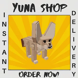 5X FENNEC FOX - GROW A GARDEN