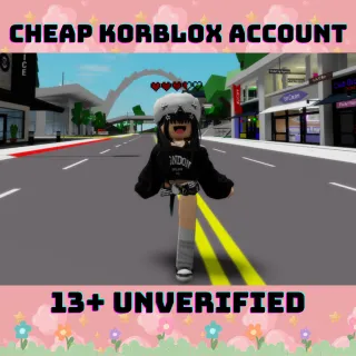 CHEAP KORBLOX ACCOUNT