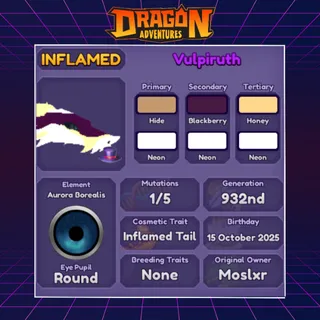 👑 VULPIRUTH | INFLAMED TAIL 2025