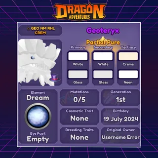 👑 GEOTERYX | NM RHL PP CREME 2024