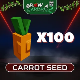 X100 CARROT SEED