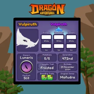 FM PURE VULPIRUTH - FROSTED