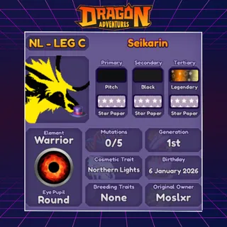 👑 SEIKARIN | NL LEG C 2026