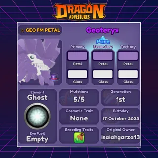 👑 GEOTERYX | FM PURE PETAL 2023