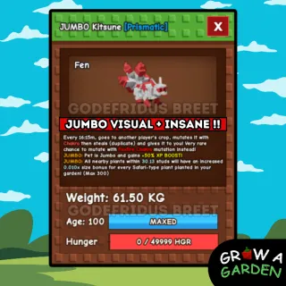 (61.50KG) JUMBO KITSUNE - PRISMATIC