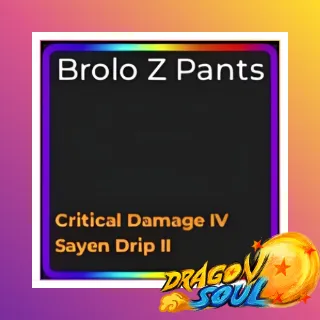 BROLO Z PANTS (CD IV SD II) - DRAGON SOUL