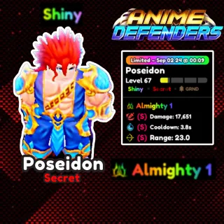 SHINY ALMIGHTY POSEIDON