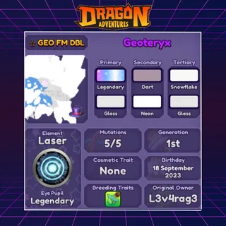 👑 GEOTERYX | FM DBL 2023