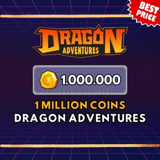 🪙 DRAGON ADVENTURES COIN - 1 MILLION - SAFE AND FAST DELIVERY