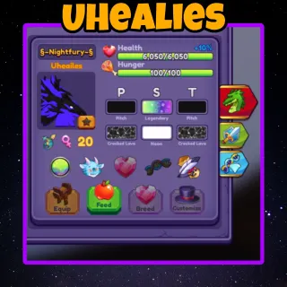 DRAGON ADVENTURES - UHEALIES