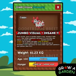 (61.23KG) JUMBO KITSUNE - PRISMATIC 