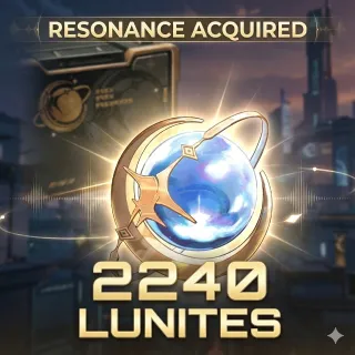 ✨1980+260✨2240 Lunites |🌍| By ID / Without login (First purchase 2x) 