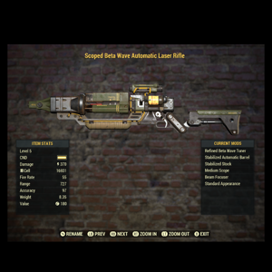 Weapon Lvl 5 Glitch Laser In Game Items Gameflip