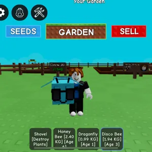 grow a garden disco bee