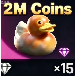 ARC  715 ducks =5M Coins